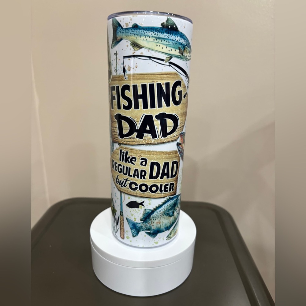 Fishing Dad 20 oz Straight Tumbler